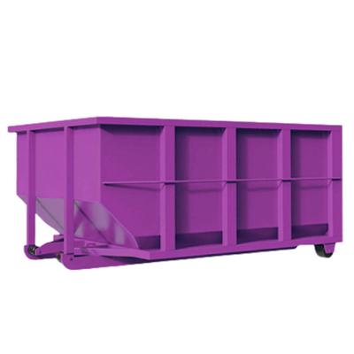 China Garbage Sorting Recycling Customizable Classification Tumble Elevator Custom Hook Container Landfill Waste Dump Containers Stackable Bins for sale