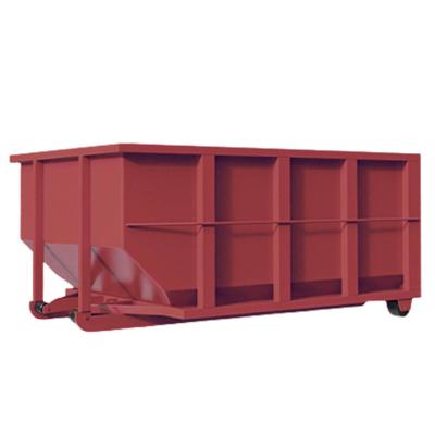 China Garbage Sorting Recycling Classification 10 Yards To Drop Custom Landfill Waste Management Waste Dump Container Hook Lift Container Recycling Hook Lift Stackable Bin for sale