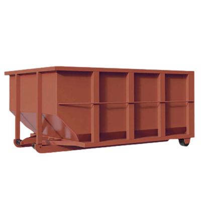 China Garbage Sorting Recycling Classification 8 Yards 10 Yards Tumble Elevator Custom Stackable Containers Waste Bins Waste Management Dump Bins Stackable Hook Lift Boxes for sale