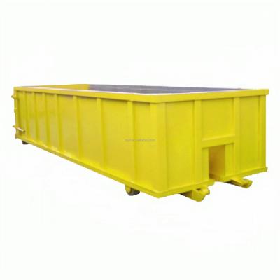 China Garbage Sorting Recycling Classification 5 Yards To Fall Stackable Landfill Waste Management Waste Dump Container Hook Lift Container Hook Lift Bin for sale