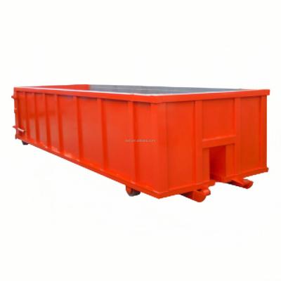 China Garbage Sorting Recycling Classification Drop Off Landfill Waste Management Waste Dump Container Hook Lift Container Stackable Hook Lift Bin Color Size Can Be Customized for sale