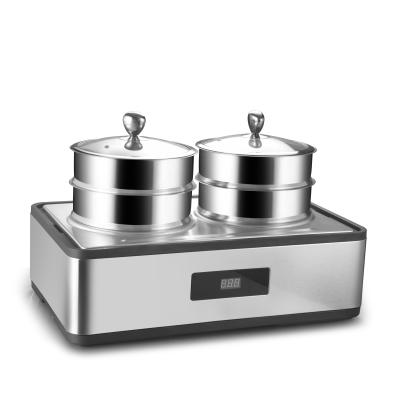 China Hotel Equipment Electric Catering Buffet Items Stainless Steel Steamer for sale