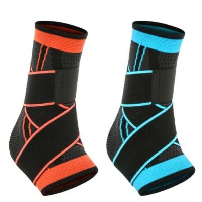 China Free Sample Factory Price Adjustable Nylon Ankle Support Ankle Bandage Compression Sleeves Brace for sale