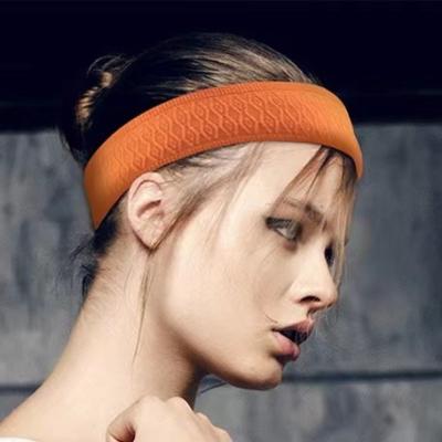 China Breathable Comfortable Fashionable Recycling Stretch Sweat Bands Training Fixing Elastic Decoration Hair Bands for sale