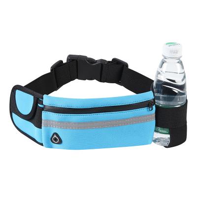 China Hot Selling Water Proof Gym Adjustable Colorful Sports Running Waterproof Waist Bag Outdoor Package for sale