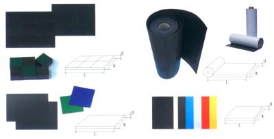 China Aangepaste ontwerp sterk gebonden ferriet magneet zwart gekleurde zelf zelfklevende magnetische blad Te koop