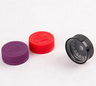 China Non spill normal plastic pp 18mm 20mm 24mm 28mm 38mm 45mm 53mm 68mm top caps 70mm, lids.bottle closures. for sale