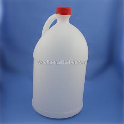 China Stand Up 1 Gallon Liquid Containers , HDPE Plastic Bottles For Liquid Medicine In Semi - Transparent for sale