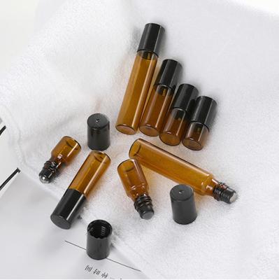 China Cosmetic Super Promotion Essential Clear Oil Roller 10ml Glass Roll On Bottles Free Shipping for sale