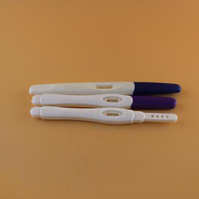 China Plastic Non Spill Urine One Step Pregnancy HCG Rapid Test Cassette for sale