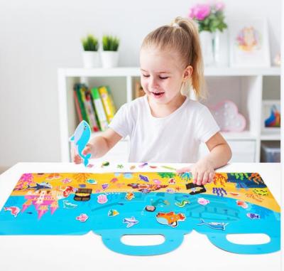 China DIY TOY Hot Selling Magnets Jigsaw Puzzles Educational Children Educational Toys for sale