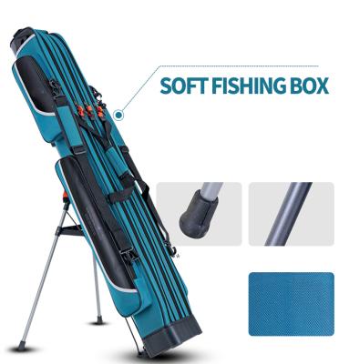 China Fishing Tackle Box Easy Soft Strong Outdoor Bag Laminated Fabric Fish Bag Large Thickened PVC For Storaging Fishes for sale