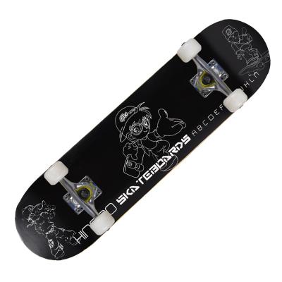 China Outdoor Activities China Manufacture 7 Wield OEM Maple White Wooden Skateboard Deck for sale