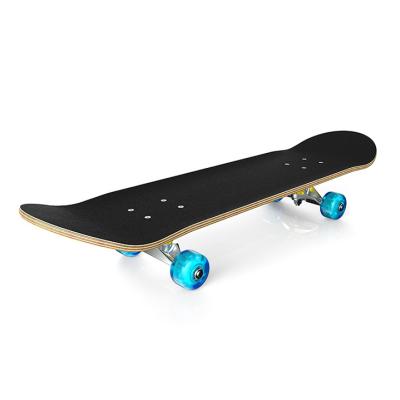 China Cheap Maple Wood Best Selling Full Wheel Skateboard Skateboard Outdoor Activities LED Standard Skateboard for sale