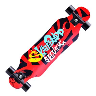 China Outdoor Activities Shape Maple Deck Skateboard For Youth Skateboard Trucks Skateboard for sale