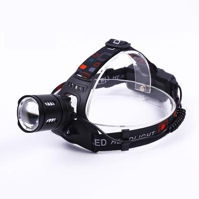 China Rechargeable Waterproof Led Hunting Headlight Flashlight Powerful LED Flashing Waterproof Strong Light Hunting Flash Light for sale