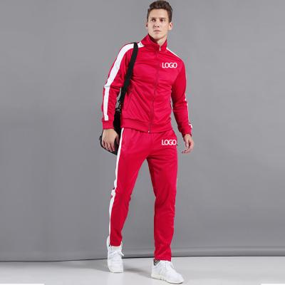 China Custom Wholesale Breathable Logo Track Suits Training Sets Sports Jogging Tracksuit Set Men for sale