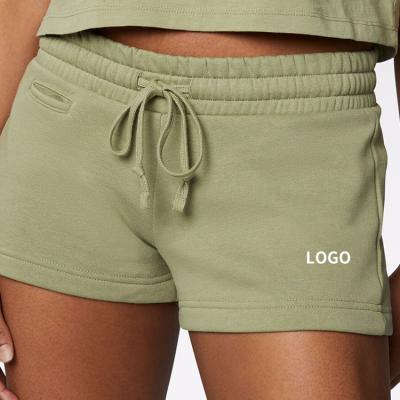 China Wholesale High Quality Light QUICK DRY Relaxed Shorts With Drawstring Gym Shorts Embroidered Women's Abbreviations for sale