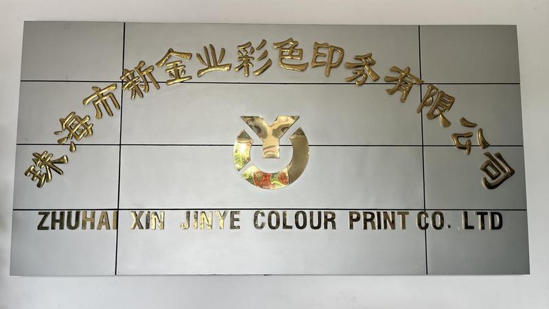 Verified China supplier - Zhuhai Xin Jinye Colour Print Co.,Ltd