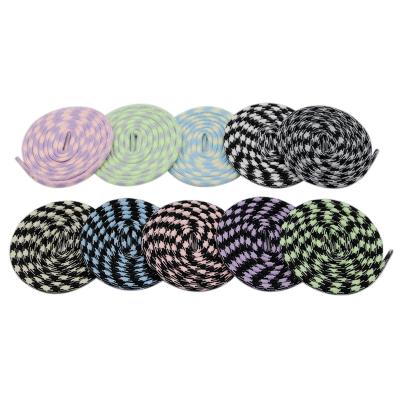 China Round Coolstring New Arrive Eye-Catching Fashion-Forward Laces Round Glow-in-the-Night Laces for Kids and Men'sCasual Shoes for sale