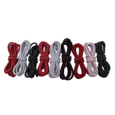 China High Quality Reflective Round Professional Manufacturer Coolstring Elastic Shoe Laces Support Custom For Women And Men Shoe Lace for sale