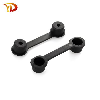 China Luggage parts plastic bottom foot stands for suitcases for sale