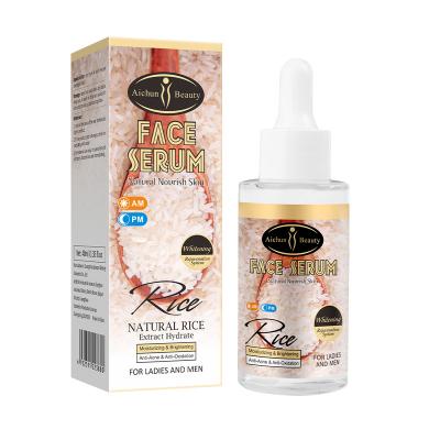 China Moisturizer Aichun Beauty Serum Nourish Natural Rice Whitening Moisturize Organic Skin Care Face Serum for sale