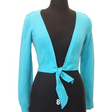 China Cotton Knitted LADY BOLERO Sweater for sale