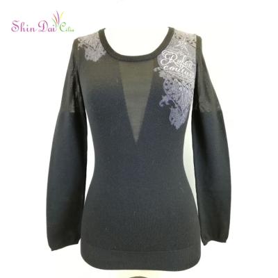 China Anti-pilling factory many years hot knit women pullover fashionable soft sweater for spring for sale