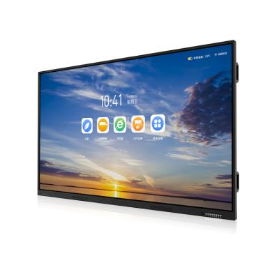 Κίνα Meeting LCD screen digital interactive boards multi points infrared touch dual systems interactive flat panel προς πώληση