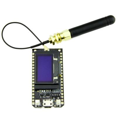 China TTGO LORA32 868/915Mhz SX1276 ESP32 LoRa OLED module of lora Sx1276 0.96 inch display Wifi development board module for sale