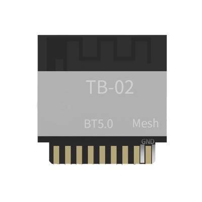 China Smart Products TB-02 BLE5.0 BT Module Mesh TLSR8250F512 Connect Aicloud Tmall Geniuses for sale