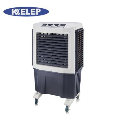 China DC 12V/24V Lithium Battery Remote Control Free Standing Mobile Air Coolers / Timer for sale