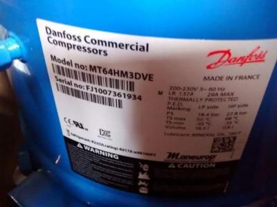 China R22  Maneurop Hermetic compressor MT64HM3DVE France Maneurop  Piston Reciprocating compressor for sale