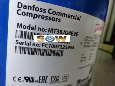 China Pistón comercial de Francia Maneurop del compresor de MT36JG4EVE R22 Danfoss que intercambia el compresor del compresor en venta