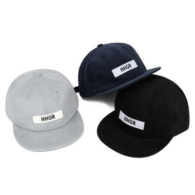 China Vintage JOINT Wholesale White Mens Custom Corduroy Dad Snapback Hats for sale