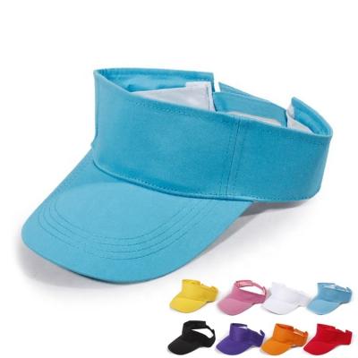 China Wholesale Custom Cotton Cheap UV Protection Sports Sun Visor Hats COMMON for sale