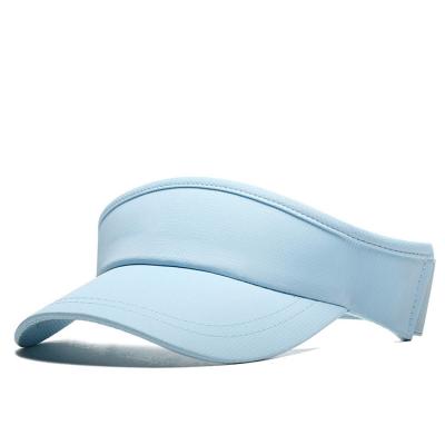 China COMMON Wholesale Custom Sports Sun Visor Elastic Back Hat Large for sale