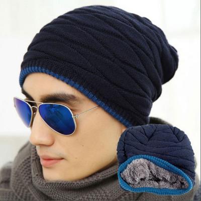 China New Beanie Men Women Winter COMMON Hat Hip-Hop Knit Ski Cap Skull Hat Warm for sale