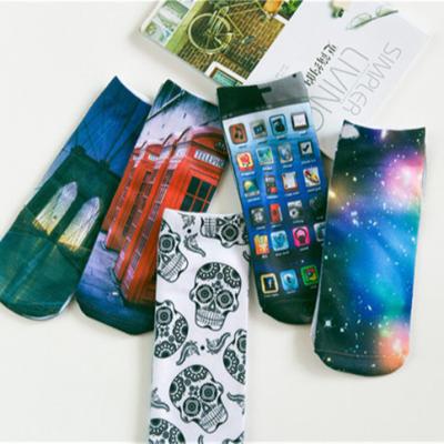 China Hot Sale Factory Direct Breathable 3d Prints Custom Made Sublimated Logo Compression Socks for sale