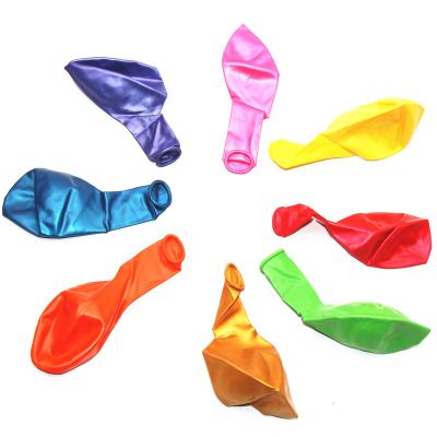 China Modern Makaron Matte Latex Balloon Metallic Colorful Balloons Birthday Party Wedding Decorations for sale