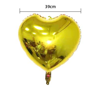 China Festival Decoration Love Foil Balloon Foil Balloon Wedding Birthday Party Decoration Heart Shaped Party Supplies for sale