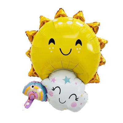 China Promotional Birthday Party Decoration Kids Foil Balloon Theme Toy Star Moon Hot Sale On Amazon for sale