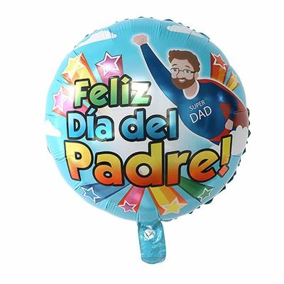 China Morden 18 inch Father's Day movie balloon feliz dad foil balloon party supplies for sale