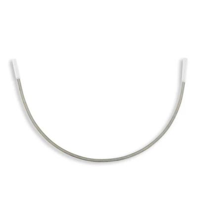 China Bikini Accessories Bra Wire Frame , Plastic Pipe Bra Metal Wire for sale