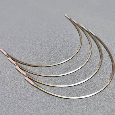 China Swimwear Underwear Bra Wire Frame , U Shaped Metal Bra Underwire 4mm for sale