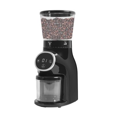 China Outdoor Electric Coffee Grinder Machine Adjustable 31 Settings Burr Espresso Coffee Bean Conical Grinder Grinder for sale