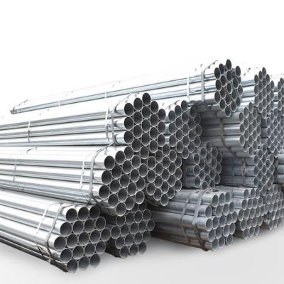 China Making Pipes Hot Dip Galvanized Round Pipe Steel Carbon Steel 1/2 Inch 6 Meter 40 Seamless Pipe for sale