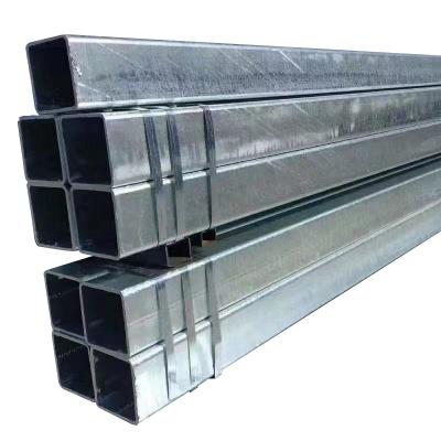 China Making pipes square tube 20x20 mm steel galvanized square hollow tube gi pipe for building material for sale