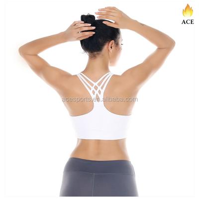 China Wholesale Competitive Price Antibacterial Private Label Yoga Sports Bra for sale